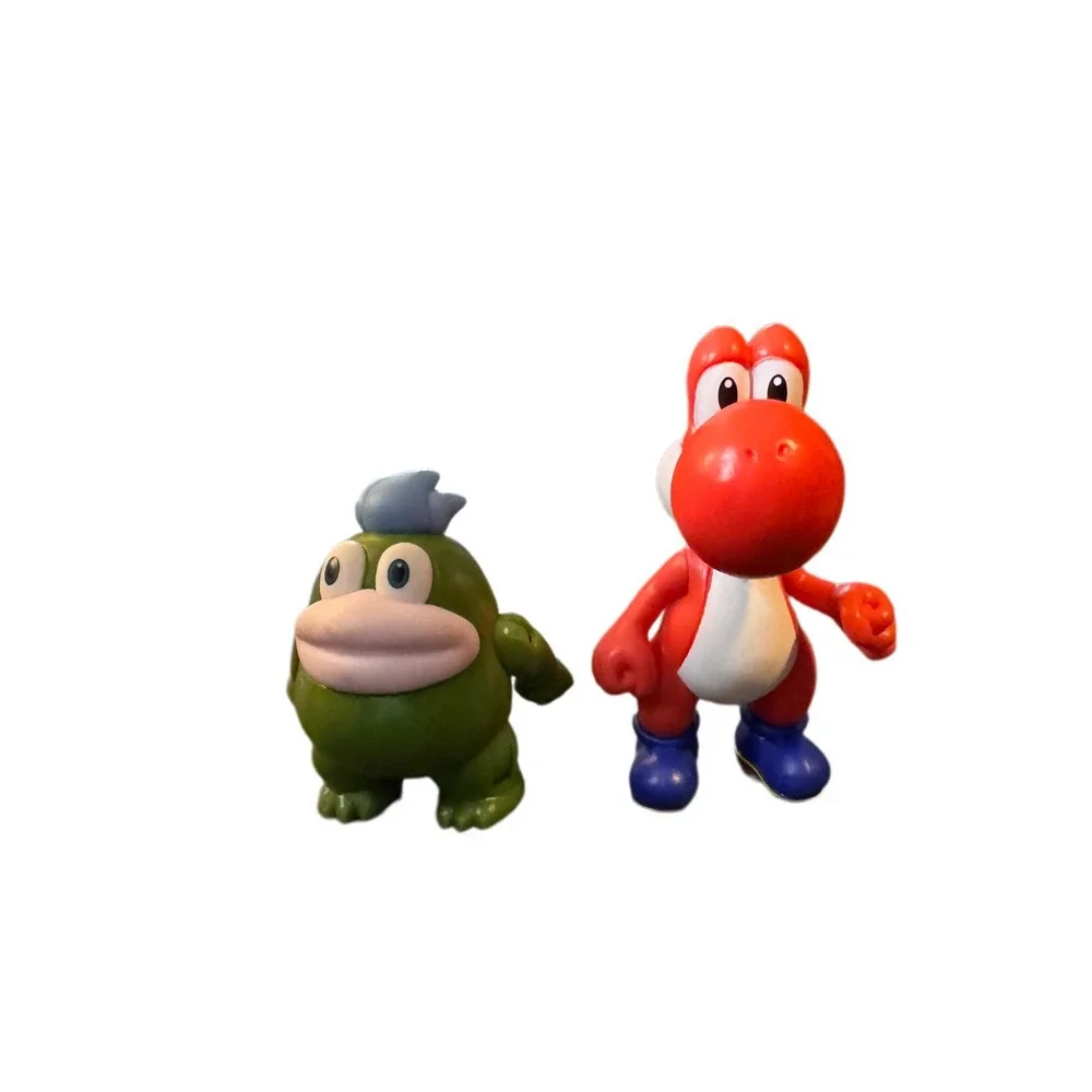 NWT Super‎ Mario Shy Guy Plush with Red Yoshi and Spike JAKKS Pacific Figurine